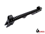 Ares Top Rail with Front & Rear Sight