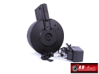 1000rd Sound Control Drum Magazine for SR25 AEG