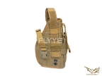 Flyye MOLLE Pistol Holster KH