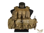 Flyye RAV Vest with Pouch set KH