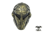 FMA Wire Mesh "Templar" Mask (Gold) tb563