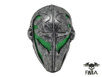 FMA Wire Mesh "Templar" Mask (Green) tb564