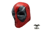 FMA Wire Mesh "SKULL 40D" RED Mask tb579