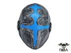 FMA Wire Mesh "Cross the king" Mask (Silver)tb611